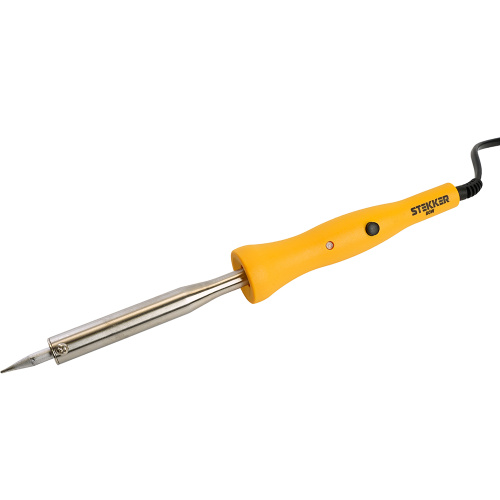 PLE201- 80 Паяльник 80W с кнопкой вкл., нихромовый нагреватель, долговечное жало, 230В фото 2