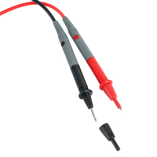 MTM HT125B Мультиметр цифровой, 4000 отсчетов, 2 батареи тип ААА 1,5В, автоматический, черный фото 10