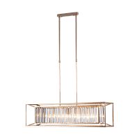 Подвесная люстра Bogates 299/6 шампань Strotkis