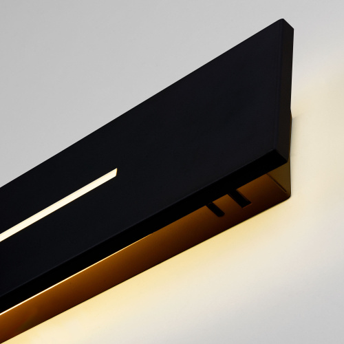 Светильник настенный светодиодный Tuo LED MRL LED 1117 черный фото 7