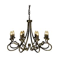 Люстра Elstead Lighting OV8-BLK-GOLD