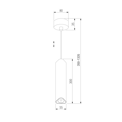 Светильник подвесной светодиодный Trio 12W 4000K черный 50310 LED фото 4 Светильник подвесной светодиодный Trio 12W 4000K черный 50310 LED фото 4