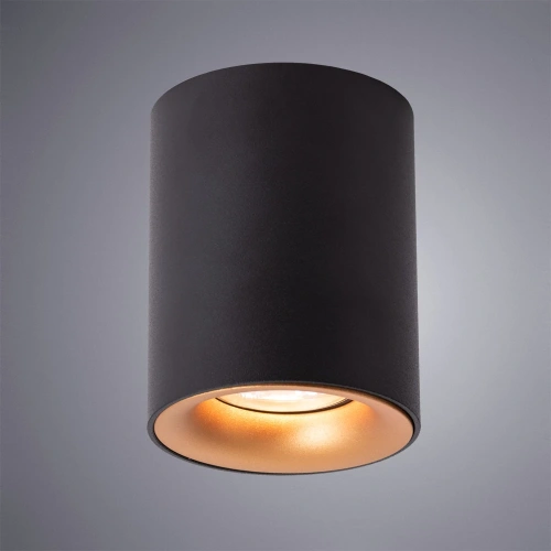 Точечный накладной светильник Arte Lamp TORRE A1532PL-1BK фото 2