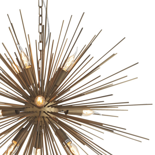 Люстра Boivin 10 brass фото 3