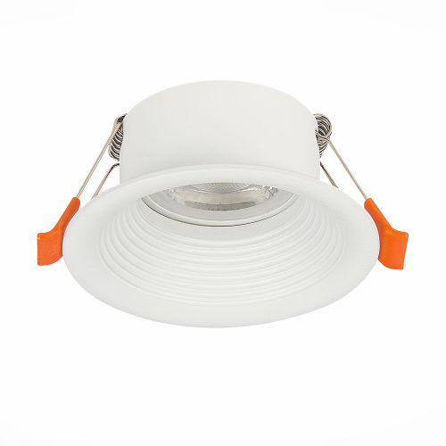 ST202.508.01 Св-к встр. Белый GU10 1*50W  D89xH40 220V Без ламп Встраиваемые светильники фото 5