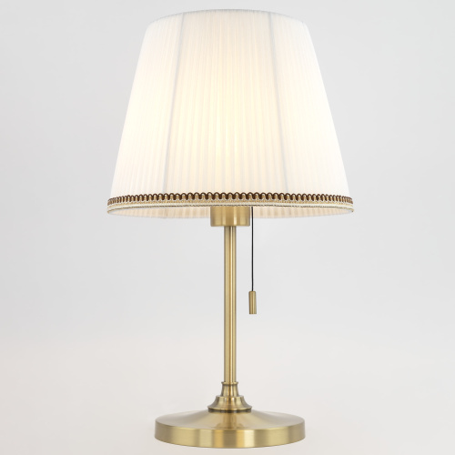Citilux Линц CL402730 Настольная лампа бронза с белым абажуром фото 2 Citilux Линц CL402730 Настольная лампа бронза с белым абажуром фото 2