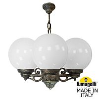 Fumagalli Подвесной уличный светильник FUMAGALLI SICHEM/G250 3L. G25.120.S30.BYE27