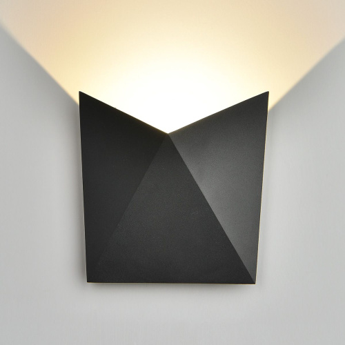 Уличный светодиодный светильник Batterfly черный 1517 Techno LED черный фото 3