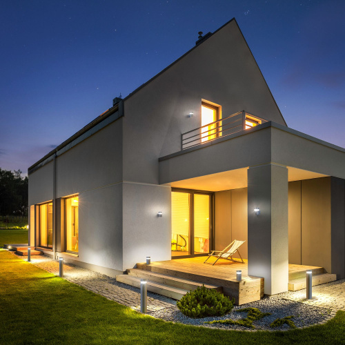 Ландшафтный светильник IP54 1532 TECHNO LED серый фото 3 Ландшафтный светильник IP54 1532 TECHNO LED серый фото 3