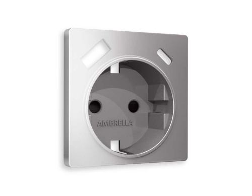 Лицевая панель розетки AMBRELLA VOLT AP5100 Лицевая панель розетки AMBRELLA VOLT AP5100