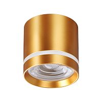 358494 OVER NT20 448 золото Светильник накладной IP20 LED 4000K 12W 220V ARUM