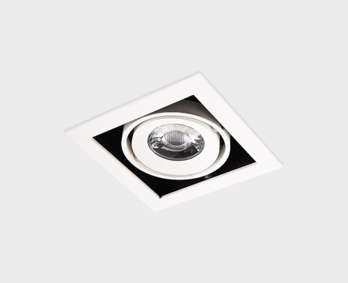 DL 3032 white 4000K светильник встраиваемый поворотный фото 3