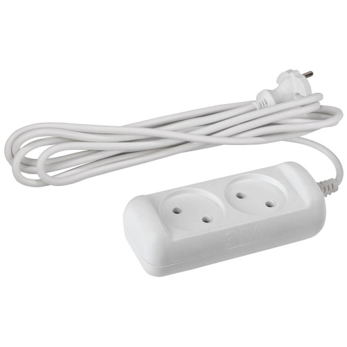 Удлинитель ЭРА U-2-5m-2x1 Б0028361 Удлинитель ЭРА U-2-5m-2x1 Б0028361