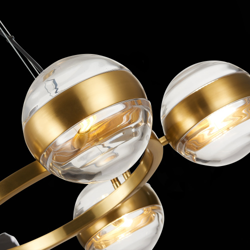 SL1156.303.05 Светильник подвесной ST-Luce Латунь/Прозрачный G9 5*5W BALA фото 4