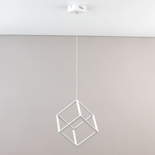 Citilux Куб CL719200 LED Подвесной светильник Белый фото 8 Citilux Куб CL719200 LED Подвесной светильник Белый фото 8