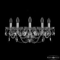 Бра хрустальные 1402B/5/195/XL Ni Bohemia Ivele Crystal (Богемия Ивеле Кристалл)