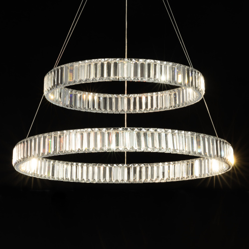 Citilux Чезаре CL338281 LED Люстра хрустальная с пультом Хром фото 5 Citilux Чезаре CL338281 LED Люстра хрустальная с пультом Хром фото 5