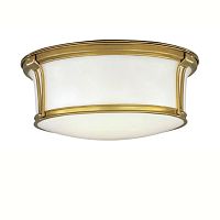 Потолочный светильник Cloyd PINT FM2 / Ø26 см - латунь (арт.10198)