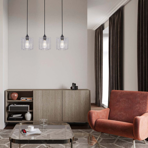 Подвесной светильник Escada 10190/3S E27*40W Chrome фото 2