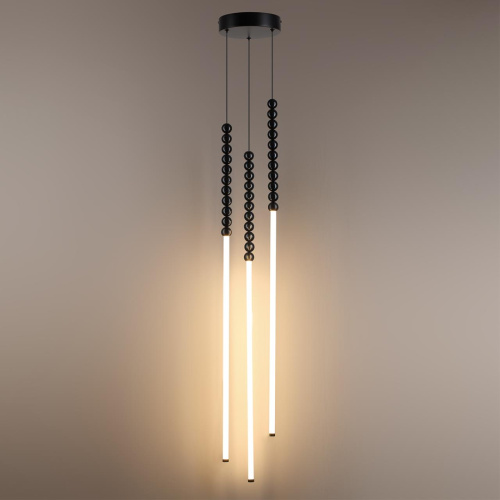 7149/33L HIGHTECH ODL26 221 Подвесной светильник черный/акрилл/металл IP20 LED 32W 2200Лм 3500K 300° 220V MONELLA фото 4