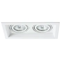 Точечный встраиваемый светильник Arte Lamp CANIS A6661PL-2WH
