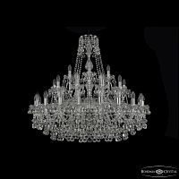 Люстра хрустальная 1409/20+10+5/360 Ni