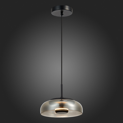 SL6002.403.01 Подвес ST-Luce Черный/Дымчатый LED 1*7W 4000K LAZIO фото 4 SL6002.403.01 Подвес ST-Luce Черный/Дымчатый LED 1*7W 4000K LAZIO фото 4