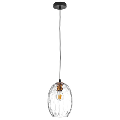 806120 Подвес NUBELLA 1х12W (led) E27 ЧЕРНЫЙ/БРОНЗА/ПРОЗРАЧНЫЙ 806120 Подвес NUBELLA 1х12W (led) E27 ЧЕРНЫЙ/БРОНЗА/ПРОЗРАЧНЫЙ