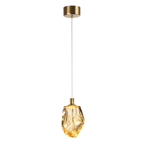 7111/4LC L-VISION ODL25 Подвесной светильник бронзовый/янтарное стекло/металл IP20 LED 4W 300Лм 3000K 200° 220V GEMME фото 4 7111/4LC L-VISION ODL25 Подвесной светильник бронзовый/янтарное стекло/металл IP20 LED 4W 300Лм 3000K 200° 220V GEMME фото 4