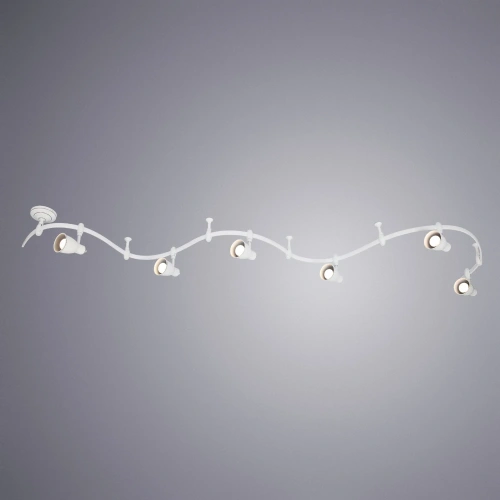 Готовая трековая система Arte Lamp RAILS A3058PL-6WH фото 2