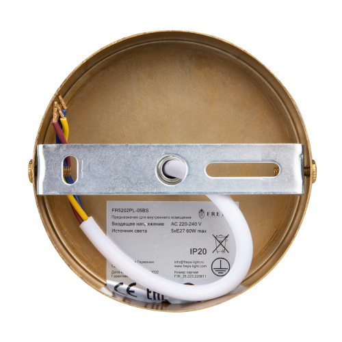 Подвесной светильник Freya FR5202PL-05BS фото 2