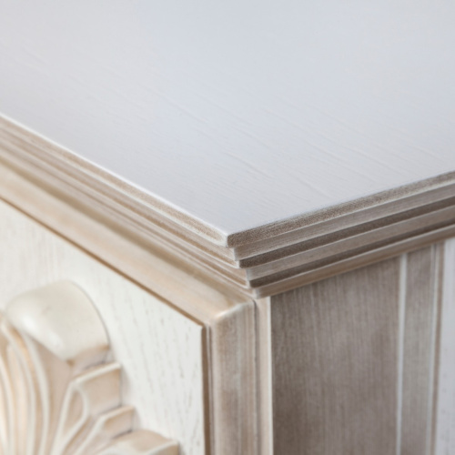 Каминокомплект IMPERIA/ПРЕСТИЖ Белый дуб с золотой патиной с очагом Электроочаг FIRESPACE/ФАЕРСПЕЙС 33 фото 3