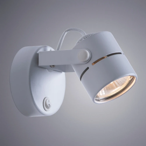 Спот Arte Lamp MIZAR A1311AP-1WH фото 2 Спот Arte Lamp MIZAR A1311AP-1WH фото 2