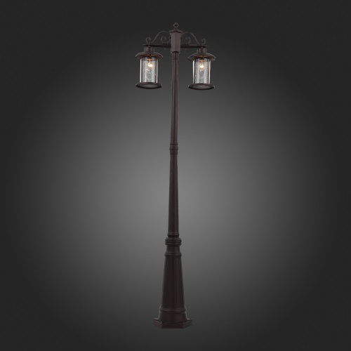 SL080.425.02 Светильник уличный наземный ST-Luce Темный кофе/Прозрачный, Темный кофе E27 2*100W LASTERO фото 6