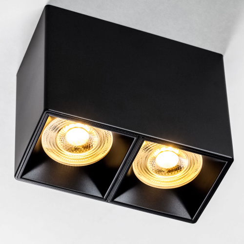 213367 Рамка (светильник) PVC д/LED-модулей 941хх и LED-ламп D50мм RULLO 2x QUAD ЧЕРНЫЙ фото 5 213367 Рамка (светильник) PVC д/LED-модулей 941хх и LED-ламп D50мм RULLO 2x QUAD ЧЕРНЫЙ фото 5