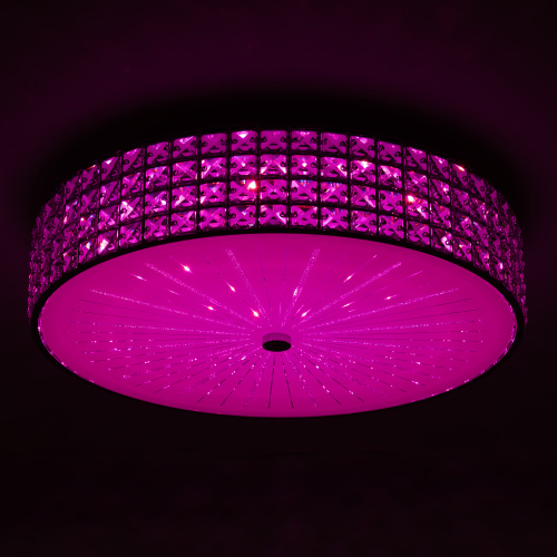 Citilux Портал CL32418G1 LED RGB Люстра хрустальная с пультом Хром фото 17 Citilux Портал CL32418G1 LED RGB Люстра хрустальная с пультом Хром фото 17