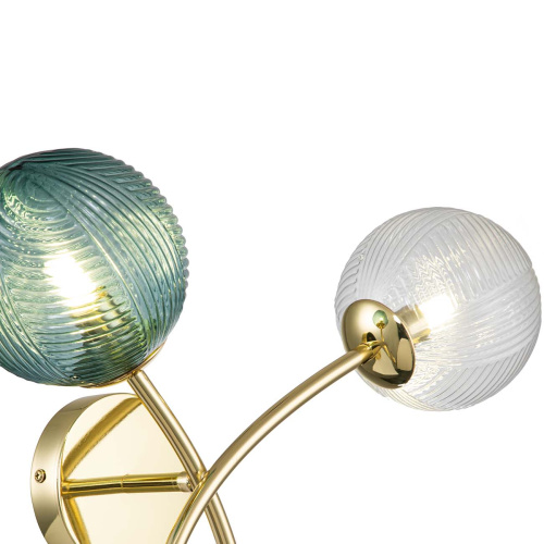 Настенный светильник 11032/2W Gold фото 3 Настенный светильник 11032/2W Gold фото 3