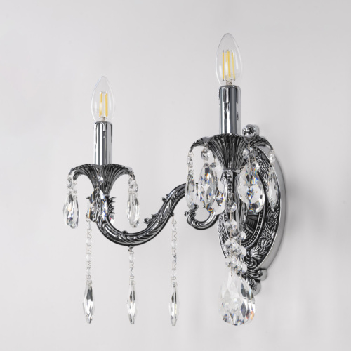 Бра с хрустальными подвесками AL7901B10/2/175 A NB Bohemia Ivele Crystal (Богемия Ивеле Кристалл) фото 9