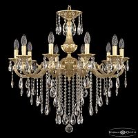Люстра AL78101/10/250 B AG Bohemia Ivele Crystal (Богемия Ивеле Кристалл)