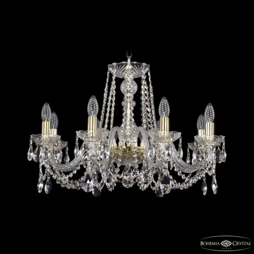 Люстра хрустальная 1402/8/240 G Bohemia Ivele Crystal (Богемия Ивеле Кристалл) Люстра хрустальная 1402/8/240 G Bohemia Ivele Crystal (Богемия Ивеле Кристалл)