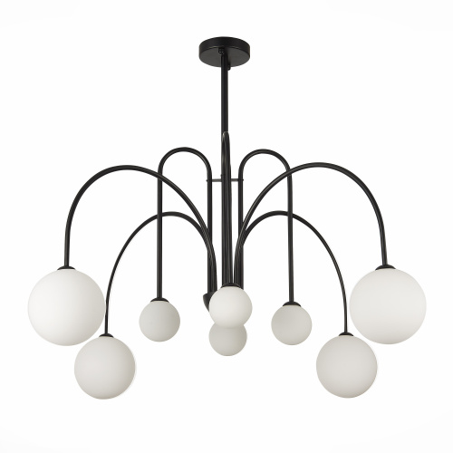 SL1204.402.08 Люстра потолочная ST-Luce Черный/Белый G9 8*5W JINETO фото 7 SL1204.402.08 Люстра потолочная ST-Luce Черный/Белый G9 8*5W JINETO фото 7