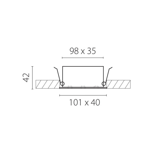 Светильник встраиваемый светодиодный Guarda Lightstar 082146 фото 2