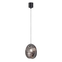5038/1 MODERN ODL24 367 черный/дымчатый/металл/стекло Подвес G9 1*40W MUSSELS