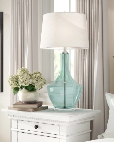 Зеленая настольная лампа "Монток" Зеленая настольная лампа "Монток"