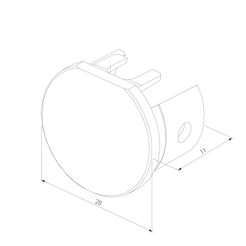 Mini Magnetic Заглушки для шинопровода Round 2шт 85202/00 фото 4 Mini Magnetic Заглушки для шинопровода Round 2шт 85202/00 фото 4