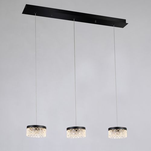 Подвесной светильник MD21020075-3B matt black фото 2