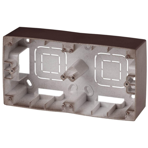 Коробка для накладного монтажа 2-постовая ЭРА 12 12-6102-13 Б0043177 Коробка для накладного монтажа 2-постовая ЭРА 12 12-6102-13 Б0043177