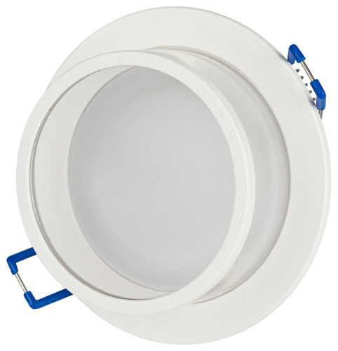 Светильник встраиваемый декоративный ЭРА DK99 WH под лампу MR16 GU5.3 белый Б0058393 фото 9