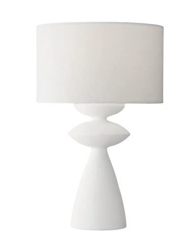 Белая настольная лампа "Анза" Белая настольная лампа "Анза"