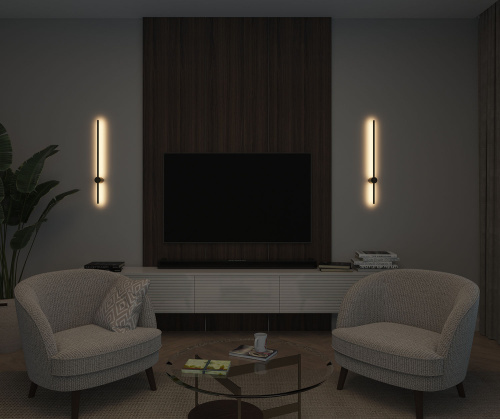 DK5012-SG Бра 800 мм, 3000К, IP20,7 Вт, матовое золото фото 7 DK5012-SG Бра 800 мм, 3000К, IP20,7 Вт, матовое золото фото 7